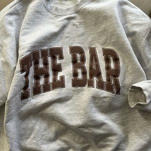 ✨NEW!✨The Bar Varsity Sweatshirt XL